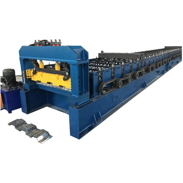 Steel floor deck roll forming machine for USA market