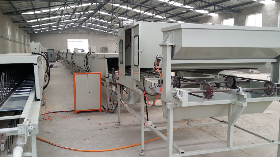 High-Speed Stone Coated Roofing Tile Making Machine | PLC Controlled Stepless Variable Speed Continuous Production Line for Metal Stone Chips Roof Sheets