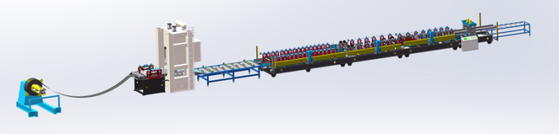 100-600 cable tray machine2