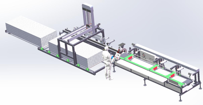 Packaging machine diagram